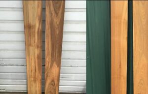 Wood Beautiful Wide Sanded KILN Dried Teak Panels Wood Lumber 24 X 14 X 3/4 